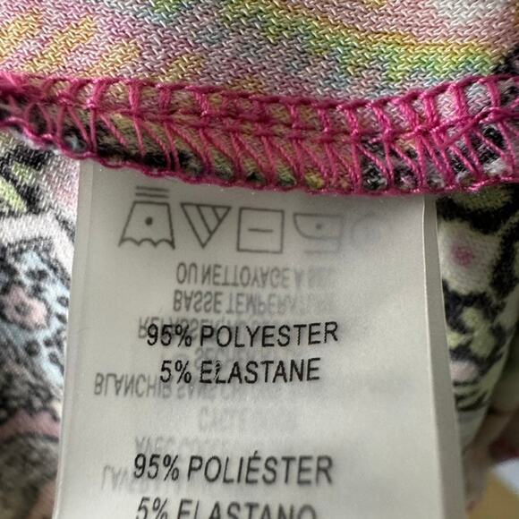 Tommy Hilfiger Paisley Bell Sleeve Dress Size 4 Multicolor Stretch NWT - Picture 8 of 10